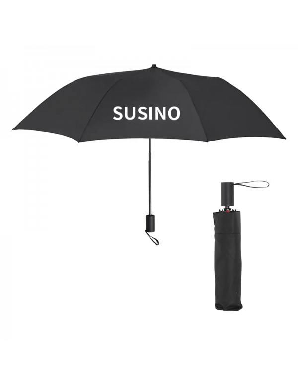 Customized  39.3 inch umbrellas,Manual open folding umbrella,windproof and waterproof,8 Ribs portable umbrella,tough and not easy to bend, with umbrella cover