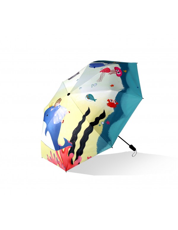 customized umbrella all over digital print