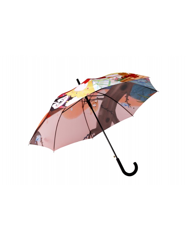 customized umbrella all over digital print